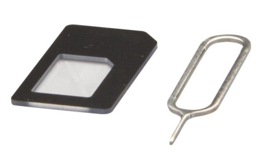Linocell SIM-kortadapter Nano-SIM til Mini-SIM Linocell SIM-kortadapter Nano-SIM til Mini-SIM
