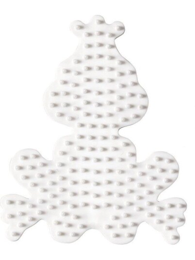 Hama Ironing Beads Pegboard-Frog