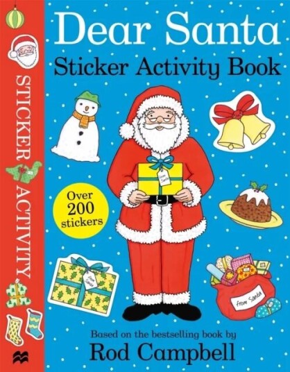 Dear Santa Sticker Activity Book Av Rod Campbell
