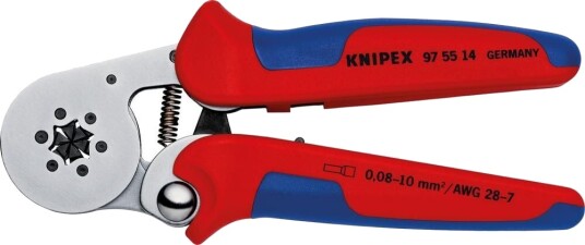 Knipex Krympetang 0,08-16mm² for Endehylser - Selvjusterende Håndverktøy