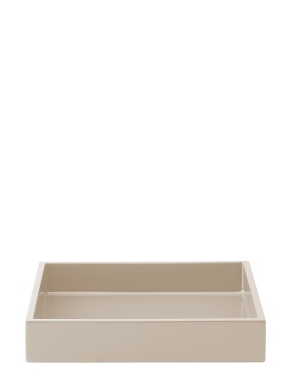 Mojoo Lux Lak Bakke   Beige   19X19X3.5CM
