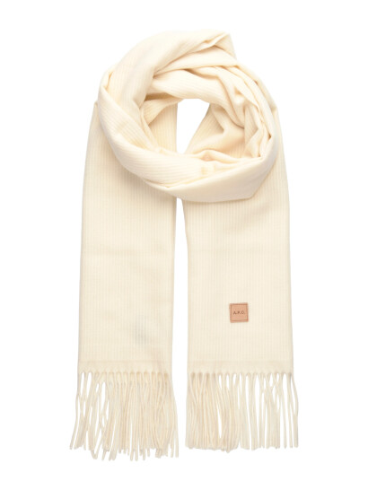 A.P.C. Scarf Aria Cream ONE SIZE A.P.C. Scarf Aria Cream ONE SIZE