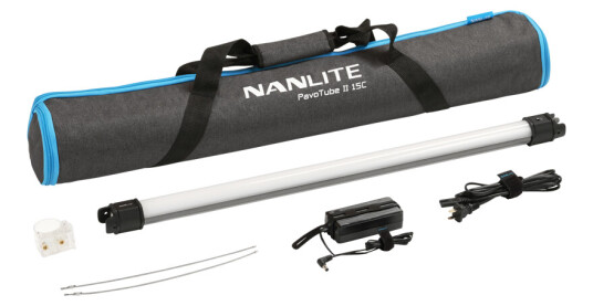 Nanlite PavoTube II 15C LED RGBWW 60cm Tube Light 1 Light Kit