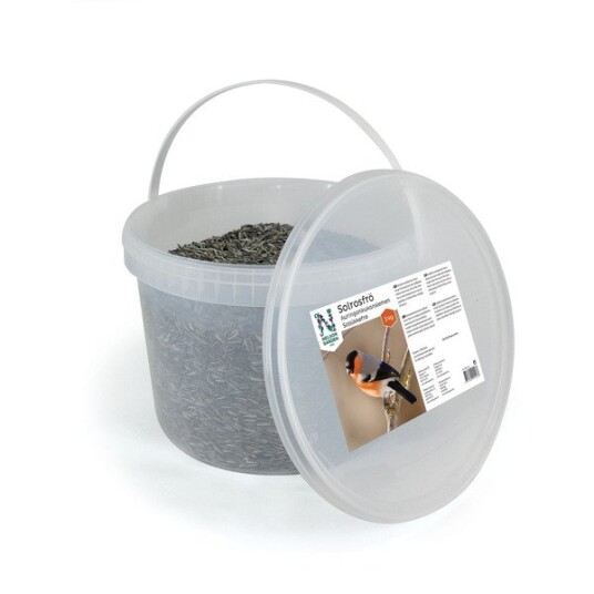 Nelson Solsikkefrø Stripete 3 kg Spann Nelson Solsikkefrø Stripete 3 kg Spann