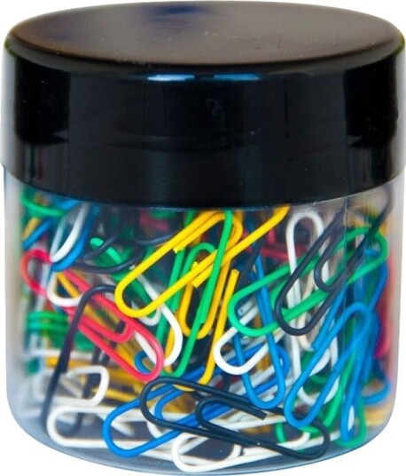 Q Connect Q Connect Kramper 28 Mm 150 Stk. I Plastboks Blandede Farger Q Connect Q Connect Kramper 28 Mm 150 Stk. I Plastboks Blandede Farger