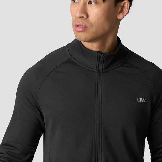 Icaniwill Essential Treningsjakke Svart Medium