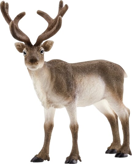 Schleich Reinsdyr Figur 13 cm - Lekedyr i Wild Life Serien