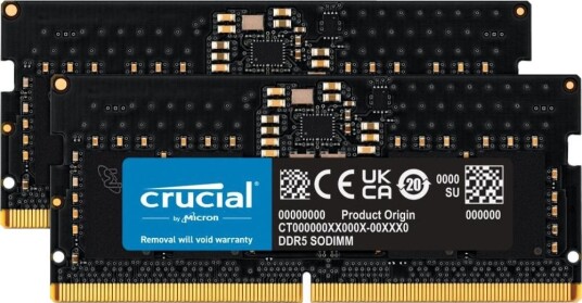 Crucial 128GB DDR5 5600MHz RDIMM CL46 Crucial 128GB DDR5 5600MHz RDIMM CL46