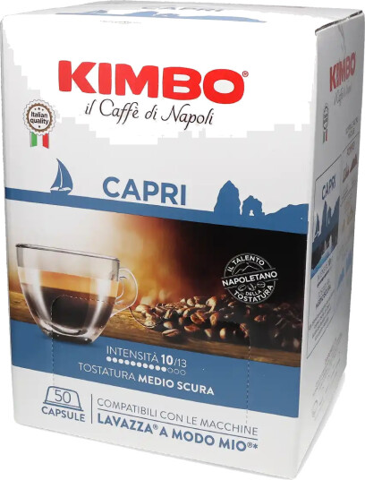Kimbo | Capri 50 kapsler til Lavazza A Modo Mio
