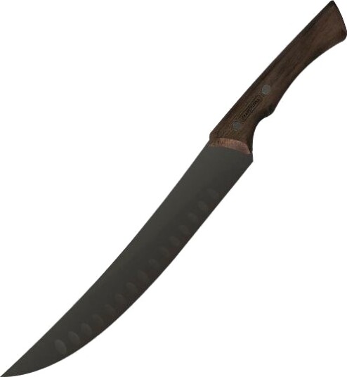 Tramontina Black Collection Churrasco slaktekniv 25 cm brun, svart