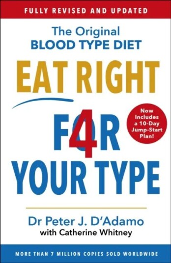Eat Right 4 Your Type Av Dr Peter D'Adamo