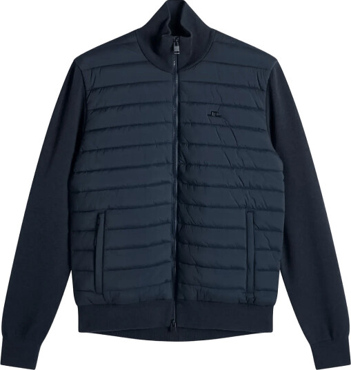 J. Lindeberg Boen Knit Hybrid Jacket Navy S