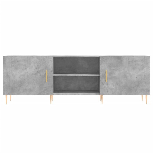 vidaXL TV-benk betonggrå 150x30x50 cm konstruert tre 8720845426934 vidaXL TV-benk betonggrå 150x30x50 cm konstruert tre 8720845426934