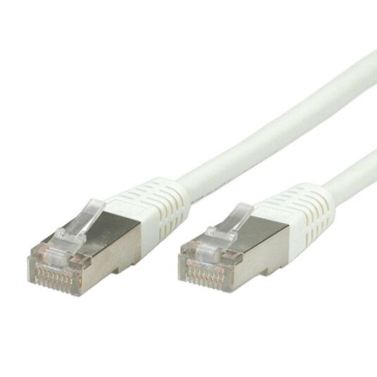 Value Cat6 S/FTP Nettverkskabel 2 m Hvit Value Cat6 S/FTP Nettverkskabel 2 m Hvit