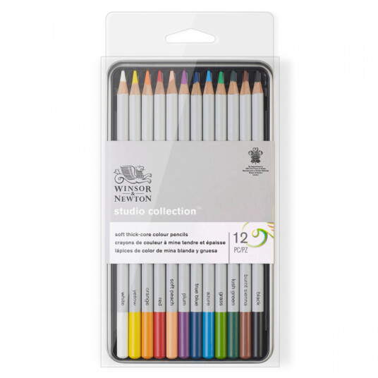 Winsor & Newton Studio Collection Fargeblyanter 12-sett Winsor & Newton Studio Collection Fargeblyanter 12-sett
