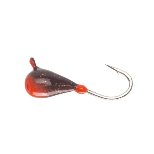 Arctic Ice Trout Wolfram mormyska - 4 mm, UV black/red