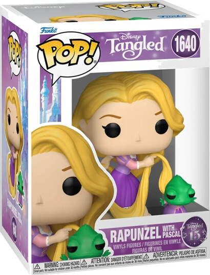 Funko Pop Vinyl Tangled - Rapunzel og Pascal - Gul - Figur Funko Pop Vinyl Tangled - Rapunzel og Pascal - Gul - Figur
