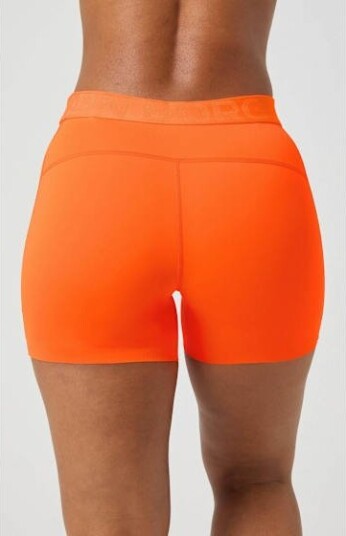 Bjørn Borg Ace Stretch Short Shorts Dame Or/Shocking Orange M Bjørn Borg Ace Stretch Short Shorts Dame Or/Shocking Orange M