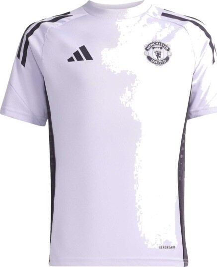 Manchester United Trenings T skjorte Tiro 25 Lilla/svart Barn adidas størrelse 140 cm Manchester United Trenings T skjorte Tiro 25 Lilla/svart Barn adidas størrelse 140 cm