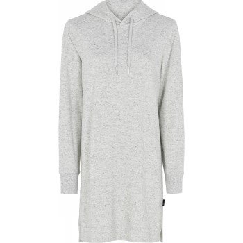 JBS of Denmark Bamboo Hoodie Dress Lysgrå X-Small Dame