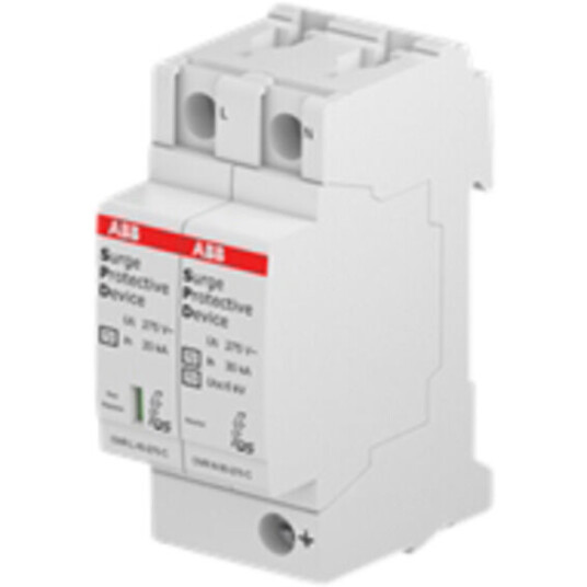 ABB Overspenningsvern T2 1N 40-275 P QS - TN 2Pol ABB - 1672311