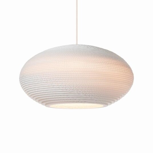 Graypants Scraplight Disc 16 Taklampe Liten Hvit