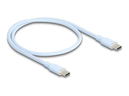 Delock Usb kabel 24 Pin Usb c hann Til Usb 2.0 20 V 3 A 50 Cm Power Delivery 60w Støtte For 3.0 Blå