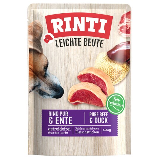 Rinti Light Prey 10 X 400 G Rent Storfekjøtt Og And