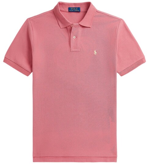 Ralph Lauren Kids The Iconic Mesh Polo Shirt Pink 132 137 Ralph Lauren Kids The Iconic Mesh Polo Shirt Pink 132 137