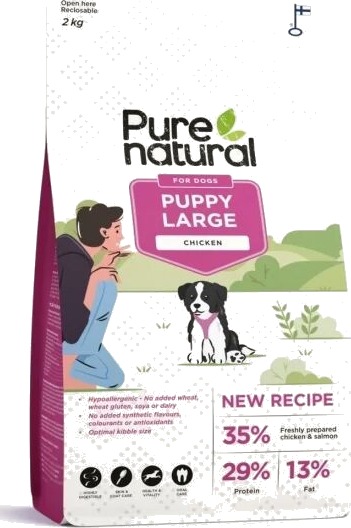 Purenatural Dog Puppy Large Chicken (2 kg)