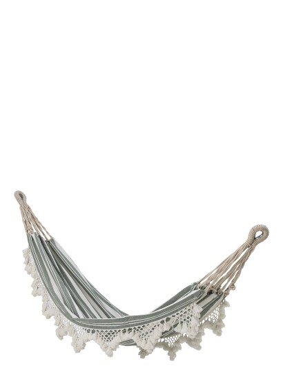 Bloomingville Cruz Hammock Green ONE SIZE Bloomingville Cruz Hammock Green ONE SIZE