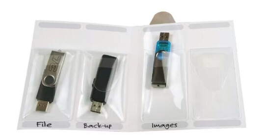USB-lomme DJOIS selvkl?bende pakke a 10 stk. USB-lomme DJOIS selvkl?bende pakke a 10 stk.