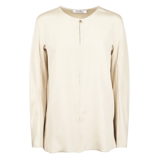 Max Mara Dame Bluser & Skjorter Beige S,