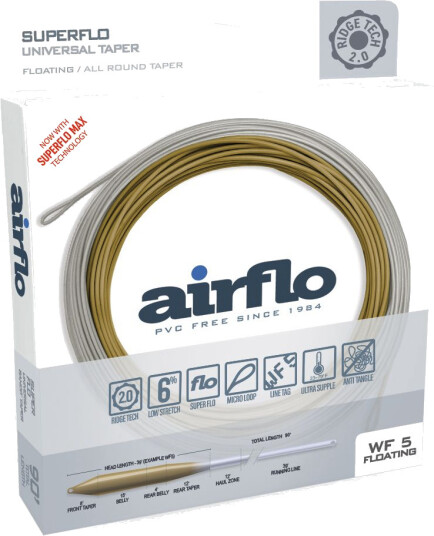 Airflo Superflo Max Ridge 2.0 Universal Taper Airflo Superflo Max Ridge 2.0 Universal Taper