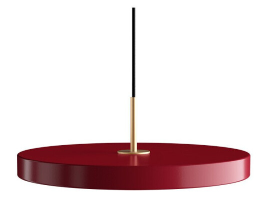 Umage Asteria Plus Pendel Medium Ruby Rød/Messing Lampemesteren