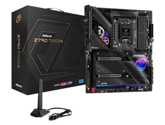 ASRock Z790 Taichi - Intel Z790 - Intel LGA1700 socket - DDR5 RAM - Extended ATX ASRock Z790 Taichi - Intel Z790 - Intel LGA1700 socket - DDR5 RAM - Extended ATX