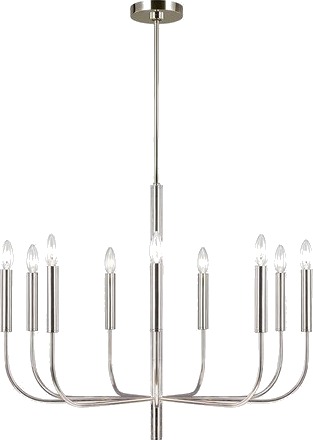 Brianna Medium Chandelier Nickel