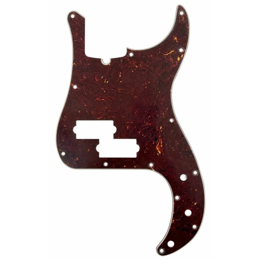 D'Andrea P-Bass 4-Ply Pickguard Tortoise/parchment/Svart/parchment D'Andrea P-Bass 4-Ply Pickguard Tortoise/parchment/Svart/parchment