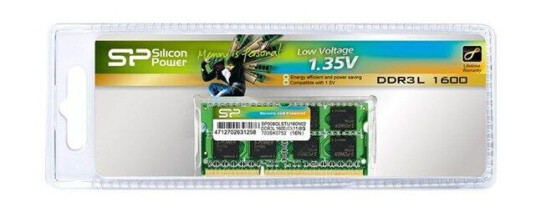 Silicon Power - DDR3L - module - 4 GB - SO-DIMM 204-pin - 1600 MHz / PC3L-12800 - unbuffered