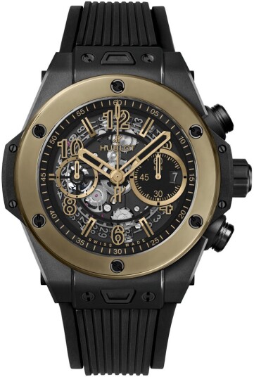 Hublot Herreklokke 421.CM.1130.RX Big Bang 44Mm Skjelettkuttet/Gummi