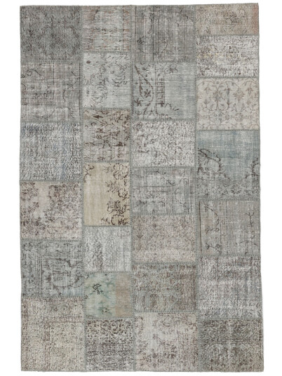 Håndknyttet. Opphav: Turkey Patchwork Turkiet 200x300