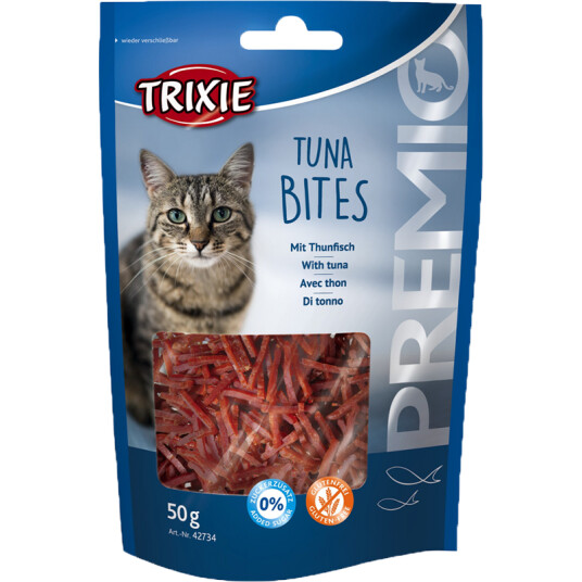 Trixie Premio Tunfiskbiter Kattemat 50 g - Apre’i Snacks for Katter Trixie Premio Tunfiskbiter Kattemat 50 g - Apre’i Snacks for Katter