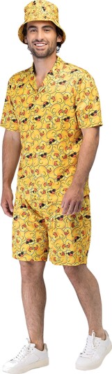 Lucky Duck Shorts Set - X-Large