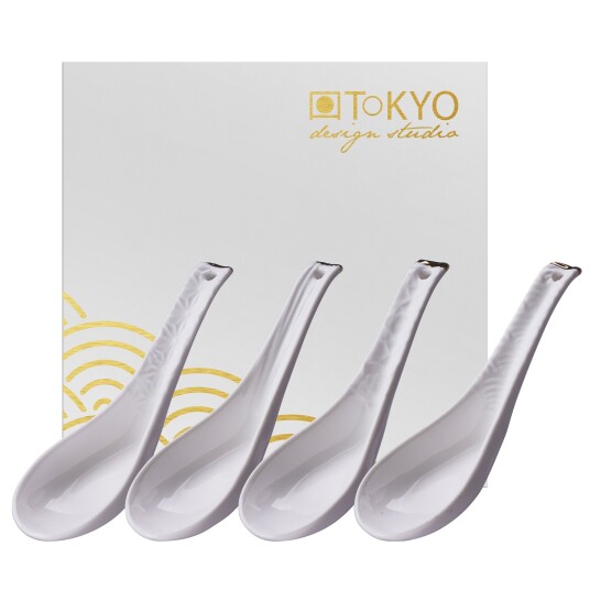 Tokyo Design Studio Nippon White suppeskje 4 stk
