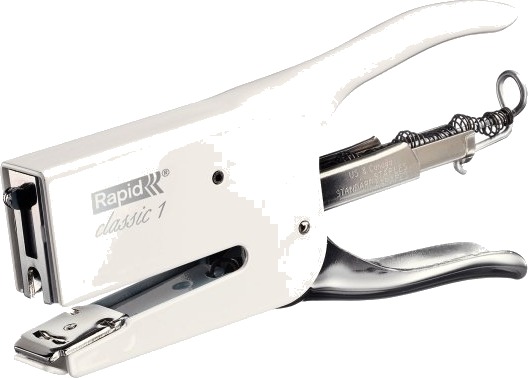 Rapid Rapid Retro K1 Stiftetang 50 Ark Stift 24 Coconut Kiss 50 Ark Hvit Standard Klemform 24/6 8+ Metall 80 G/M²