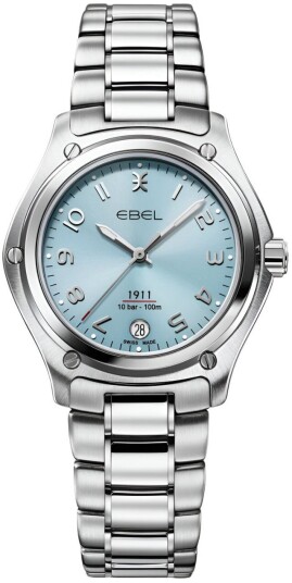 Ebel 1911 Dameklokke 1216578 Blå/Stål Ø34 mm