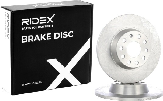 RIDEX 82B0137 Bremseskive