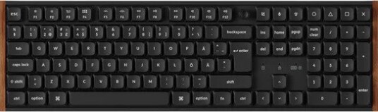 Keychron K5 Ultra SE 100% 8K Keychron Milk POM Red Gamingtastatur Nordisk Svart K5U-H1-BO