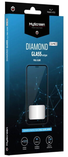 Myscreen Diamond Glass Lite Edge Full Glue Black Do Samsung Galaxy S24+