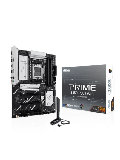 ASUS PRIME B850-PLUS WIFI Hovedkort AMD AM5 DDR5 ATX ASUS PRIME B850-PLUS WIFI Hovedkort AMD AM5 DDR5 ATX
